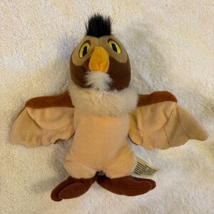 Disney Store Owl Mini Bean Bag Beanie Plush Stuffed Winnie The Pooh Vintage 7in